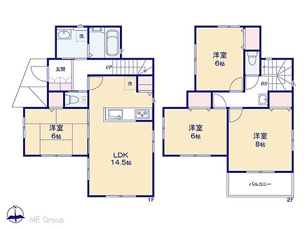 【4LDK】図面と異なる場合は現況を優先
