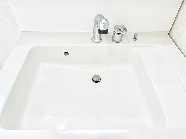 【その他設備(ハンドシャワー水栓)】ハンドシャワー付き！使いやすい洗面台。