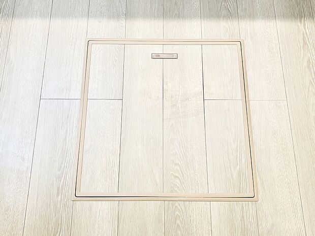 【その他設備(床下収納)】床下収納付き!日用品・非常用品の収納にも大活躍。