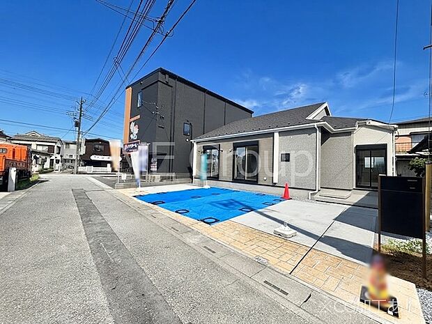 【前面道路含む現地写真】堂々完成！！ ここから始まる新生活を応援いたします！ 