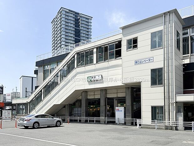 JR「蕨」駅(約3,830m)