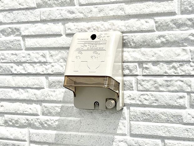 【その他設備(外部電源コンセント)】バルコニーにあると便利な外部電源コンセント