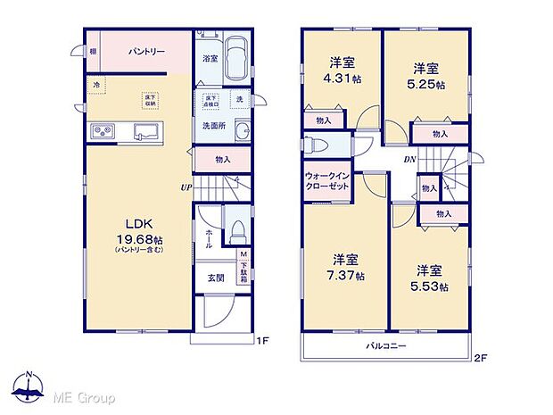 【4LDK】図面と異なる場合は現況を優先