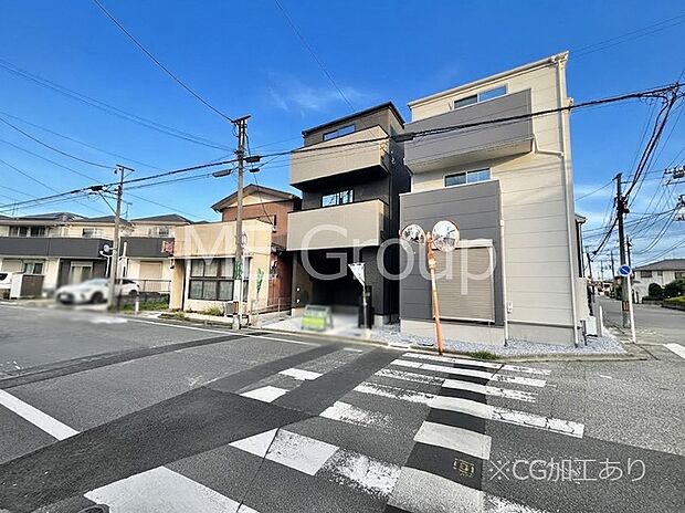 【前面道路含む現地写真】堂々完成！！ ここから始まる新生活を応援いたします！ 