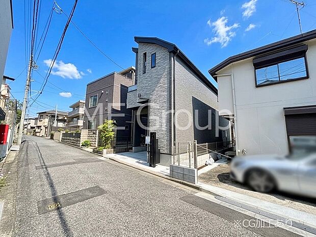 【前面道路含む現地写真】堂々完成!! ここから始まる新生活を応援いたします!