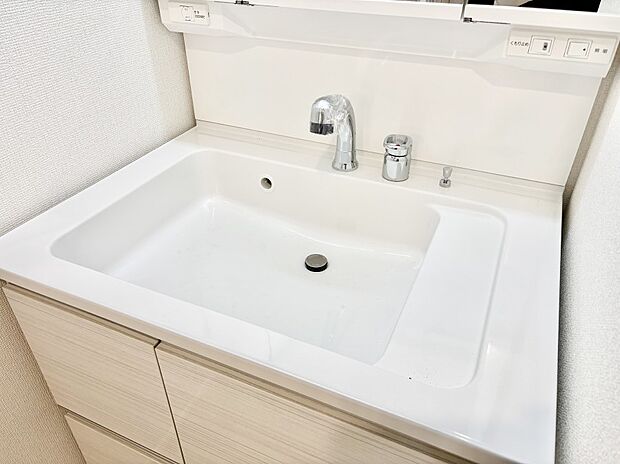 【その他設備(シャワー水栓)】ハンドシャワー付き!使いやすい洗面台。