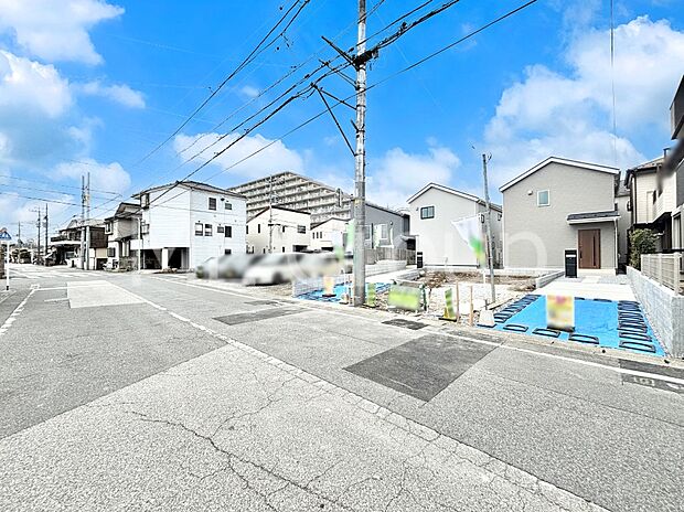 【前面道路含む現地写真】ここから始まる新生活を応援いたします