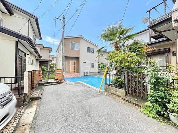 【前面道路含む現地写真】堂々完成！！ ここから始まる新生活を応援いたします！ 