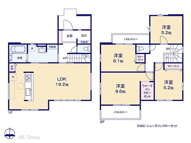 【4LDK】図面と異なる場合は現況を優先