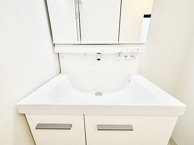 【その他設備(ハンドシャワー水栓)】ハンドシャワー付き！使いやすい洗面台。