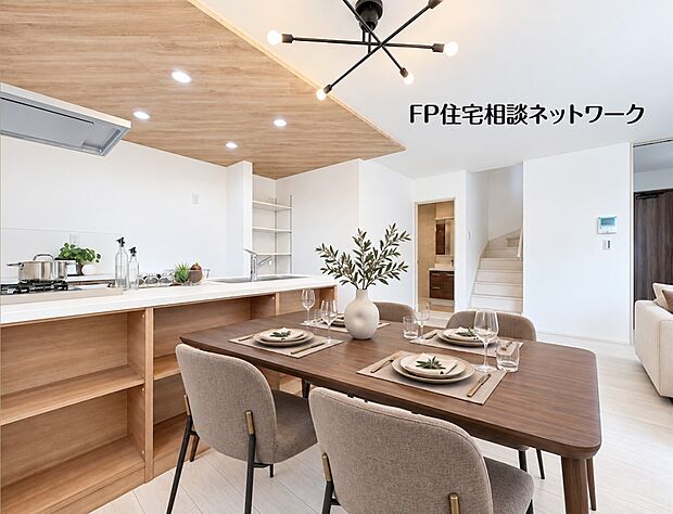 本画像はAIがCGで家具、衣類、小物、照明などを生成しているため、実際の現地には設置されておりません。