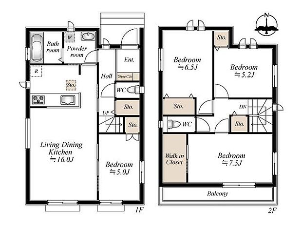 (A号棟)、価格3690万円、4LDK、土地面積120.19m2、建物面積98.12m2