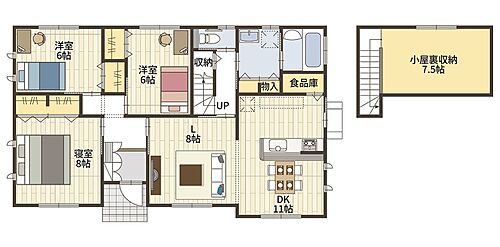 ホームズ イワタ建設 岐南町徳田 平屋2棟 2階建2棟 新築分譲住宅