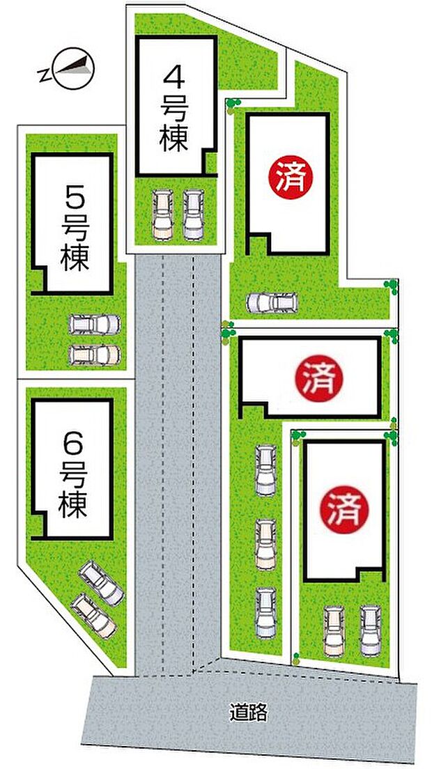 クレイドルガーデン岸和田市加守町～全3邸