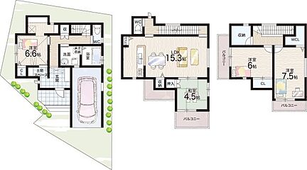 大東市諸福　新築一戸建て その他