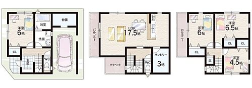 八尾市永畑町　第1期　新築一戸建て その他