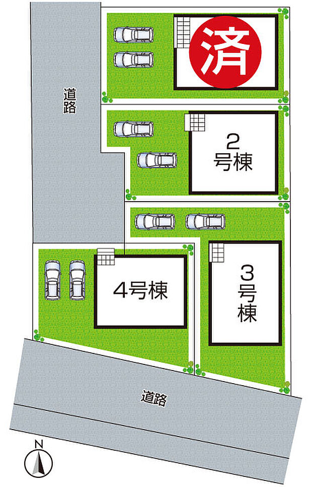 全4区画