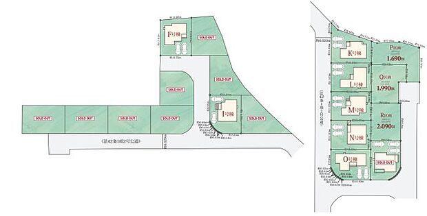 全19区画