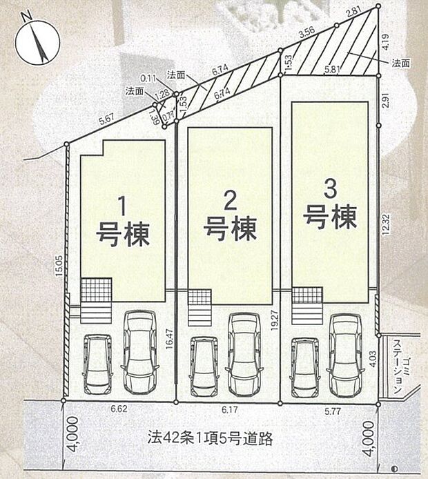 全3区画