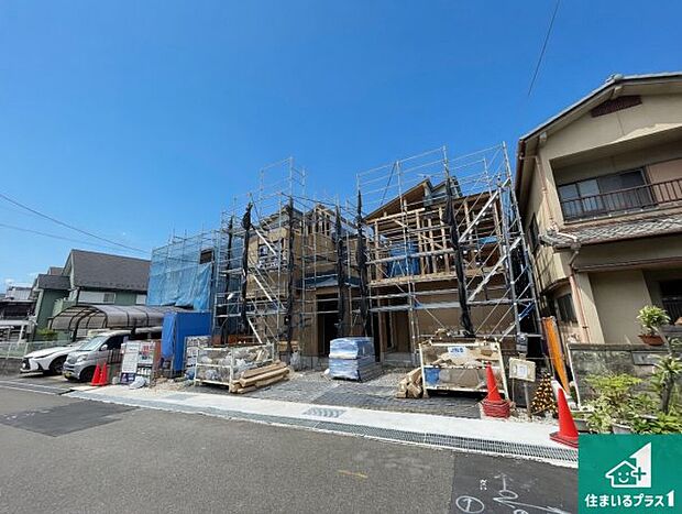現在の進捗状況です！順調に作業進行中、完成が待ち遠しいです！詳細の間取り等、お気軽にお問い合わせください！