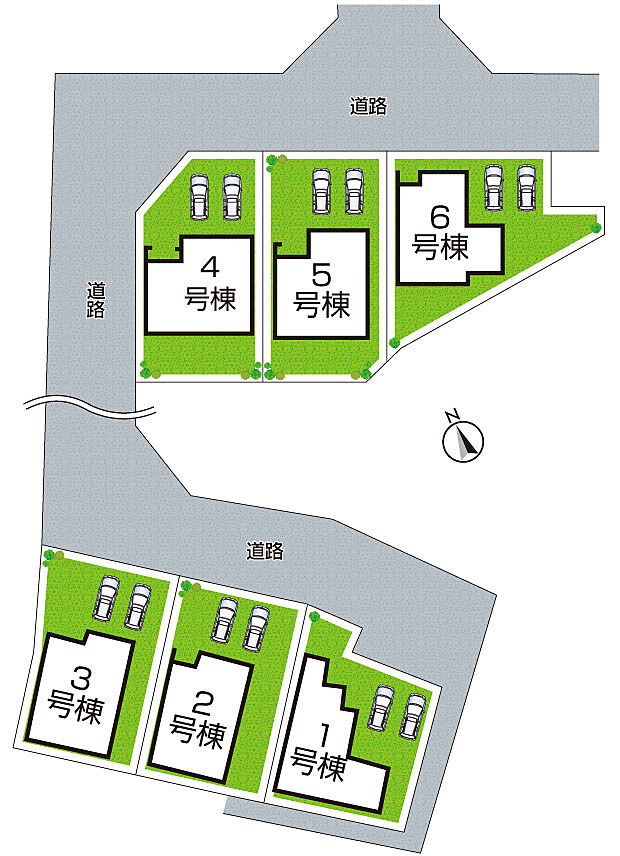 全6区画