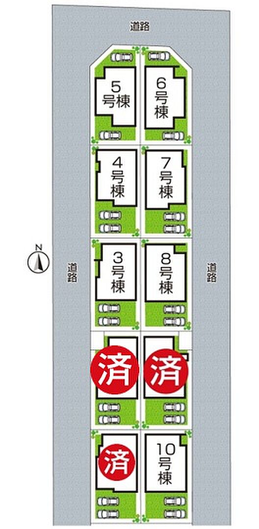 全10区画