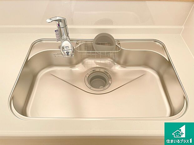 【浄水器内臓ハンドシャワー水栓】簡単便利なレバー式！伸びる浄水器内蔵水栓！