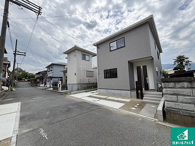 【外観】お客様に長く安心して住んでいだだける事にこだわった家づくり！住んでからのアフターサービスにもしっかりと取り組んでいます！