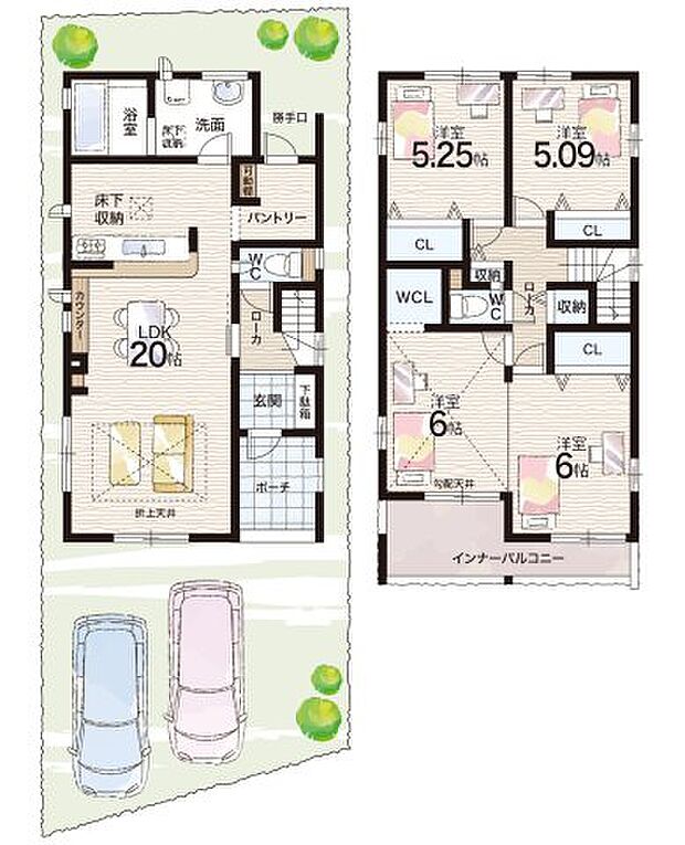 【3LDK】○殿山第一小学校・・・徒歩4分 ○第一中学校・・・徒歩5分