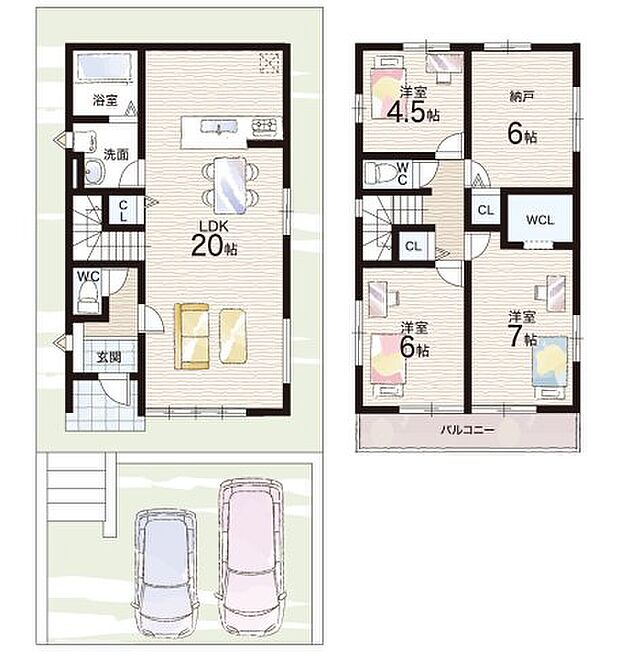 【3LDK+S(納戸)】○木幡小学校・・・徒歩14分 ○木幡中学校・・・徒歩31分