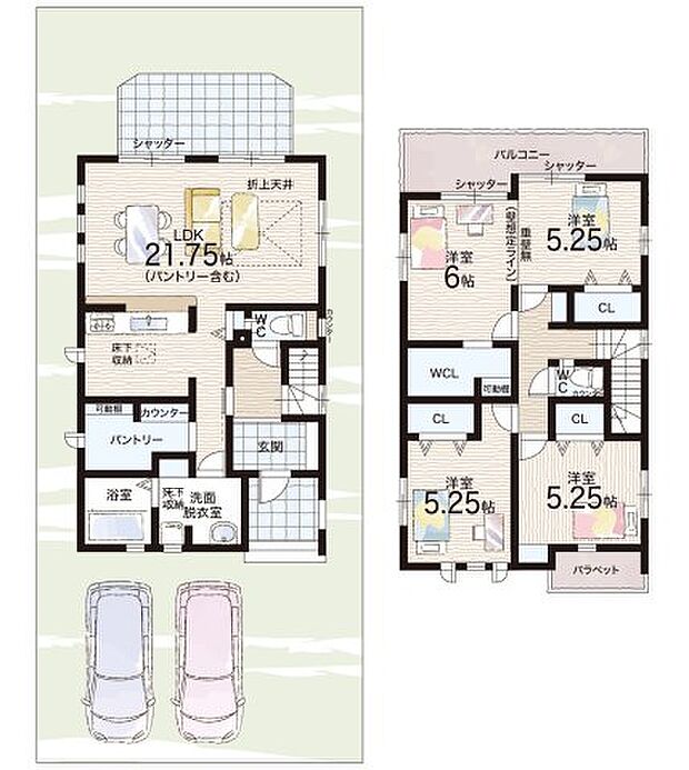 【3LDK】○藤井寺南小学校・・・徒歩10分 ○藤井寺中学校・・・徒歩24分