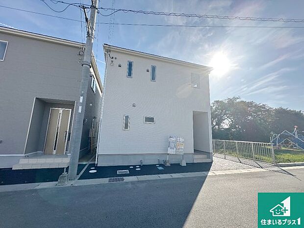 【外観】お客様に長く安心して住んでいだだける事にこだわった家づくり！住んでからのアフターサービスにもしっかりと取り組んでいます！