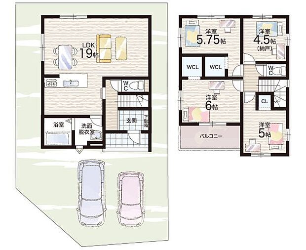 【4LDK】○柊野小学校・・・徒歩8分 ○西賀茂中学校・・・徒歩16分