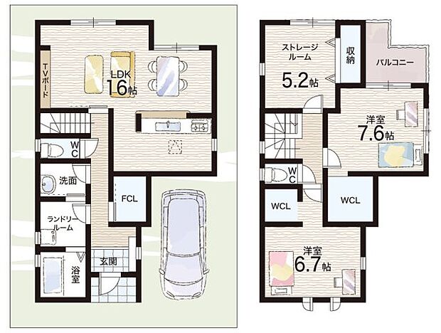 【2LDK+S(納戸)】〇布施小学校・・・徒歩2分 ○布施中学校・・・徒歩6分