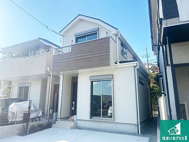 【外観】お客様に長く安心して住んでいだだける事にこだわった家づくり!住んでからのアフターサービスにもしっかりと取り組んでいます!