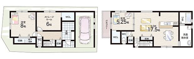 【2LDK+S(納戸)】○箕輪小学校・・・徒歩6分 ○第五中学校・・・徒歩8分