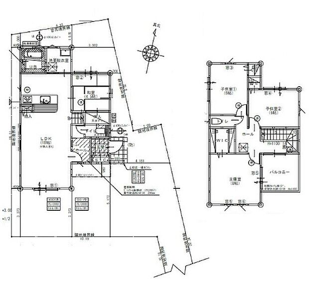 【3LDK+S(納戸)】○八木小学校・・・徒歩9分 ○久米田中学校・・・徒歩26分