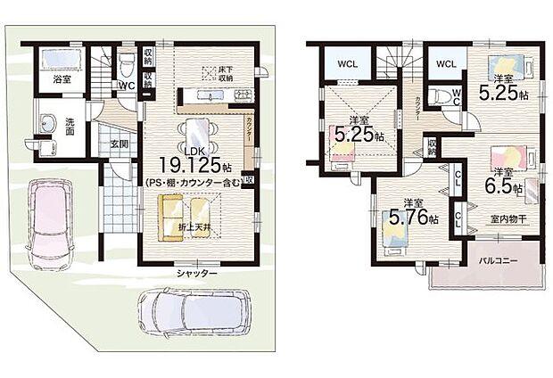 【3LDK】○城西小学校・・・徒歩9分 ○亀岡中学校・・・徒歩20分