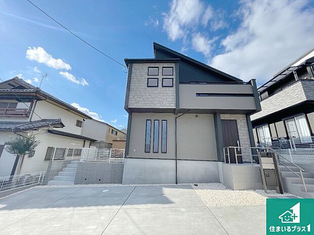 【外観】お客様に長く安心して住んでいだだける事にこだわった家づくり！住んでからのアフターサービスにもしっかりと取り組んでいます！