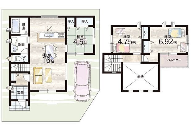 【3LDK】○深草小学校・・・徒歩１４分 ○深草中学校・・・徒歩１３分
