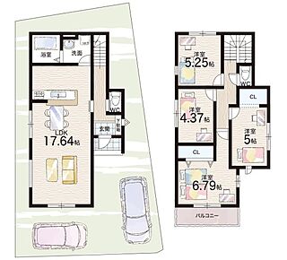 ○長岡第十小学校・・・徒歩5分 ○長岡第二中学校・・・徒歩7分 