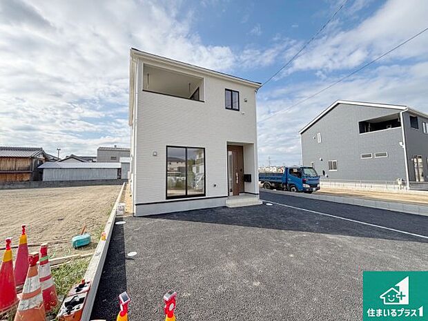 【外観】お客様に長く安心して住んでいだだける事にこだわった家づくり！住んでからのアフターサービスにもしっかりと取り組んでいます！