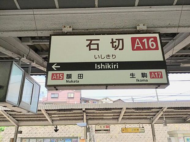 近鉄奈良線　石切駅