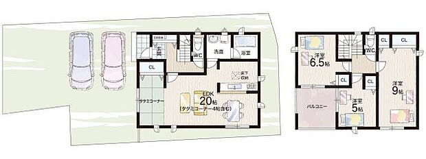 【3LDK】○三箇牧小学校・・・徒歩17分 ○第七中学校・・・徒歩20分
