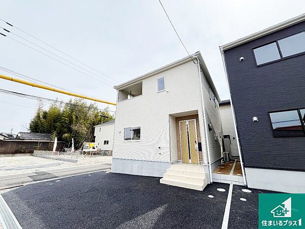 【外観】お客様に長く安心して住んでいだだける事にこだわった家づくり！住んでからのアフターサービスにもしっかりと取り組んでいます！