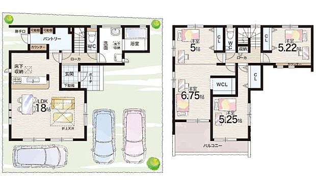 【3LDK】○辰市小学校・・・徒歩9分 ○都南中学校・・・徒歩23分