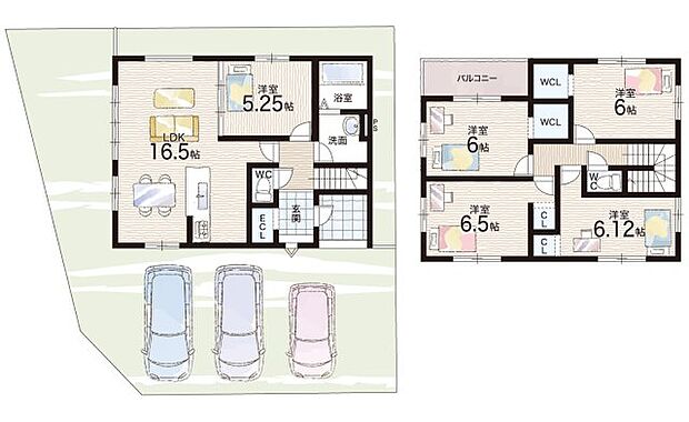 【5LDK】○大宮小学校・・・徒歩18分 ○西賀茂中学校・・・徒歩32分