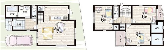 【3LDK】○成美小学校・・・徒歩3分 ○第九中学校・・・徒歩9分