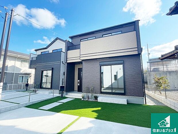 【外観】お客様に長く安心して住んでいだだける事にこだわった家づくり！住んでからのアフターサービスにもしっかりと取り組んでいます！