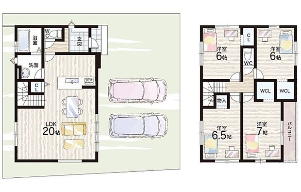 【4LDK】○中宮小学校・・・徒歩３分 ○中宮中学校・・・徒歩３分